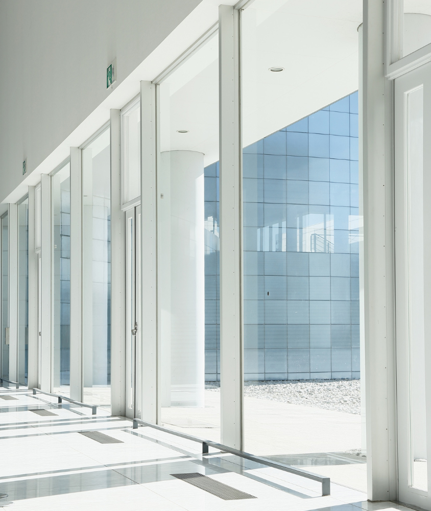 parede de vidro em Piracicaba