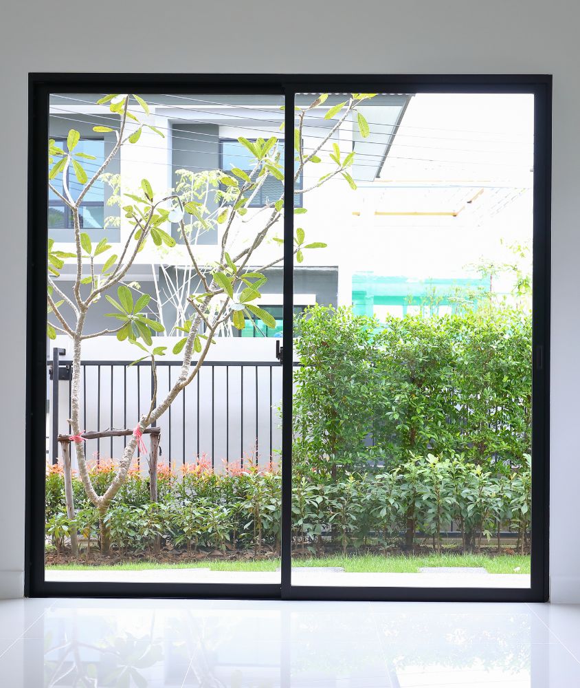 porta de vidro em Piracicaba