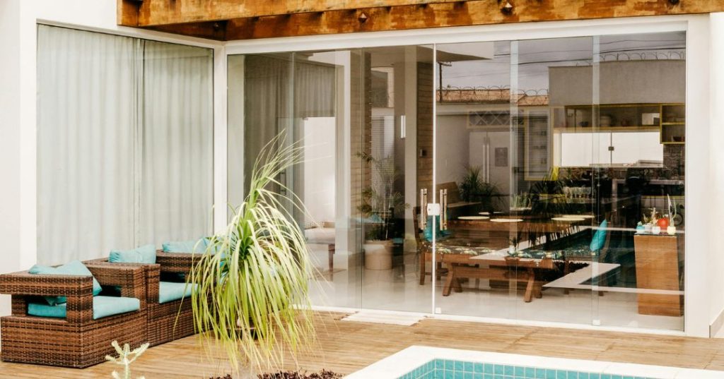 Portas de vidro em Piracicaba